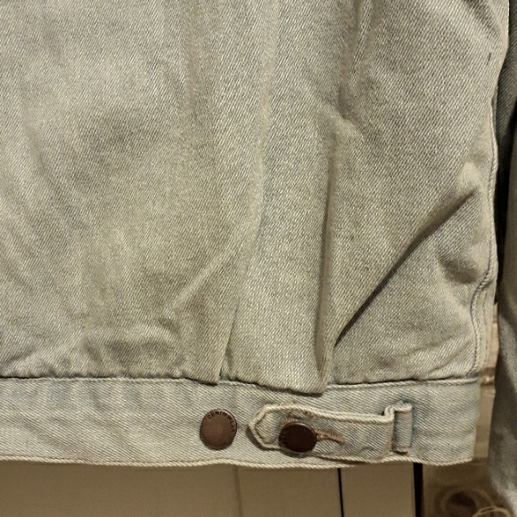 Ashley Vintage Sherpa Denim Jean Jacket - Picture 12 of 14